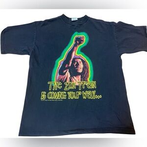 1997 Bob Marley Zion Train Unisex T-Shirt Vintage 4th Annual Marley Festival